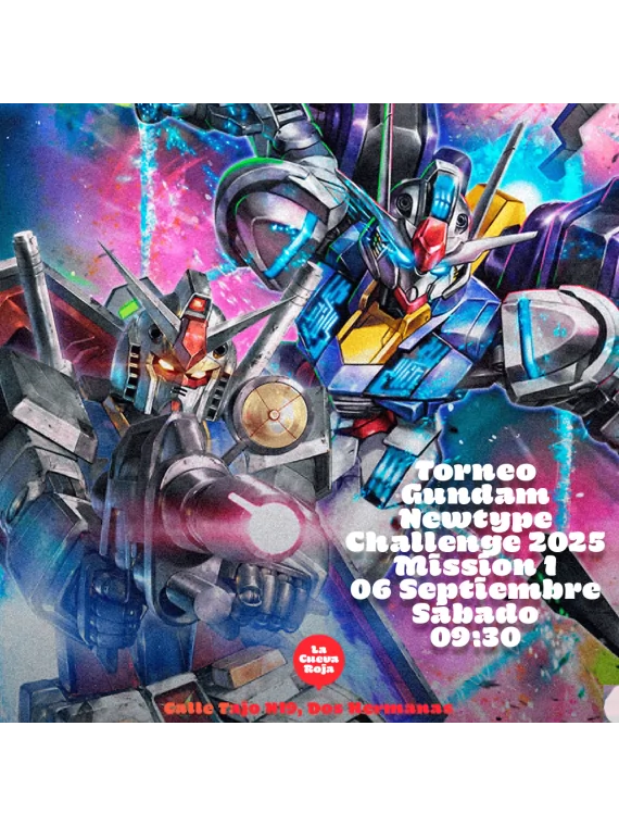 Compra Torneo Gundam Challenge 2025 Mission 1 - 06 Septiembre de  al m