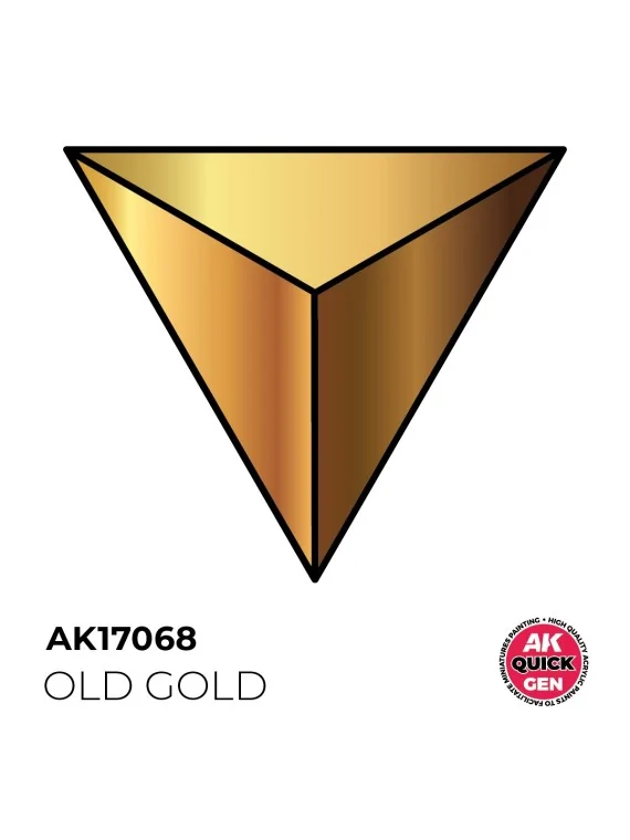 Compra Old Gold Quick Gen Color 18 ml (AK17068) de AK Interactive al m
