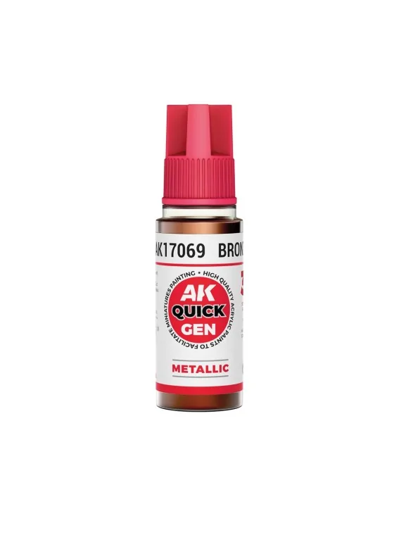 Compra Bronze Quick Gen Color 18 ml (AK17069) de AK Interactive al mej