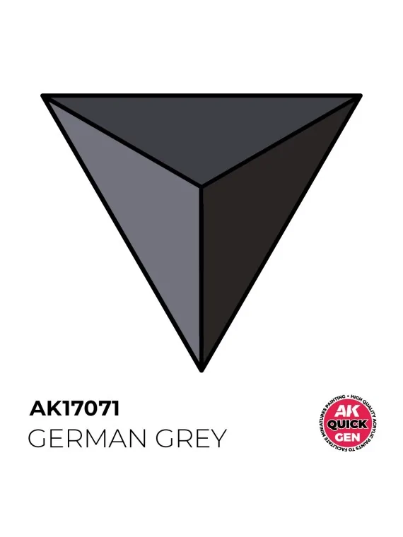 Compra German Grey Quick Gen Color 18 ml (AK17071) de AK Interactive a