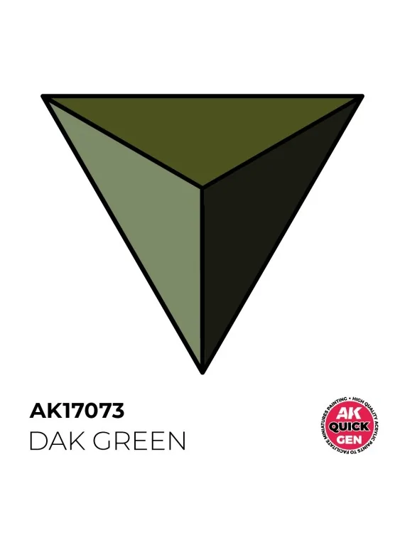 Compra Dark Green Quick Gen Color 18 ml (AK17073) de AK Interactive al