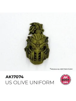 Compra US Olive Uniform Quick Gen Color 18 ml (AK17074) de AK Interact