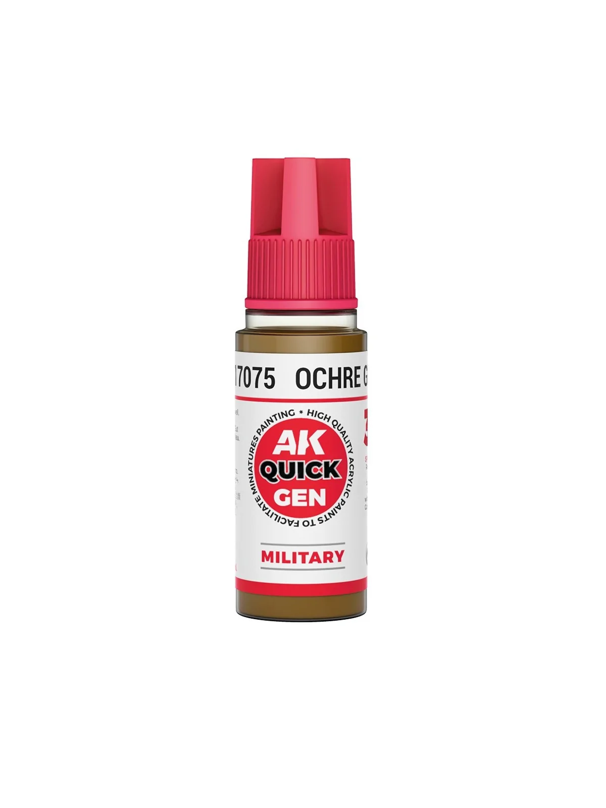 Compra Ochre Green Quick Gen Color 18 ml (AK17075) de AK Interactive a