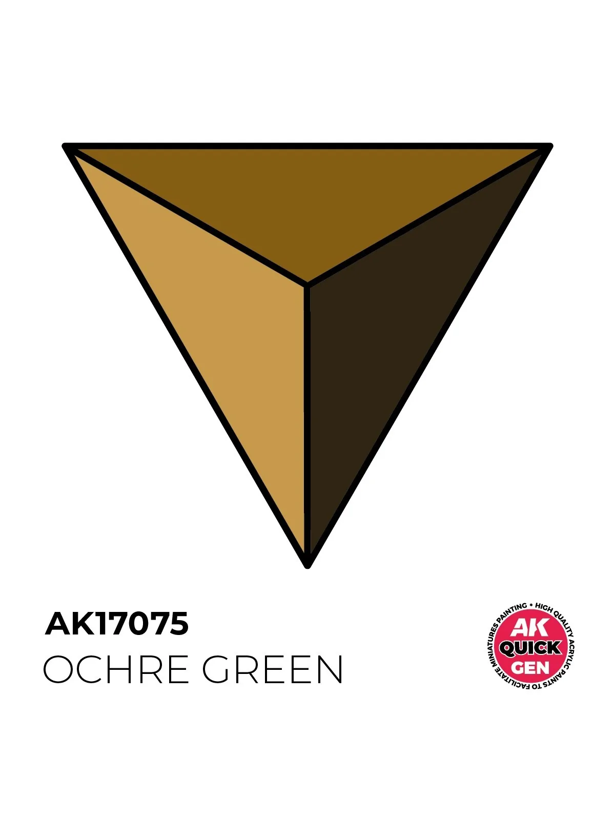 Compra Ochre Green Quick Gen Color 18 ml (AK17075) de AK Interactive a