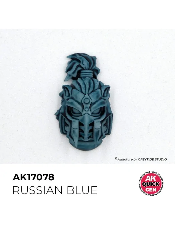 Compra Russian Blue Quick Gen Color 18 ml (AK17078) de AK Interactive 