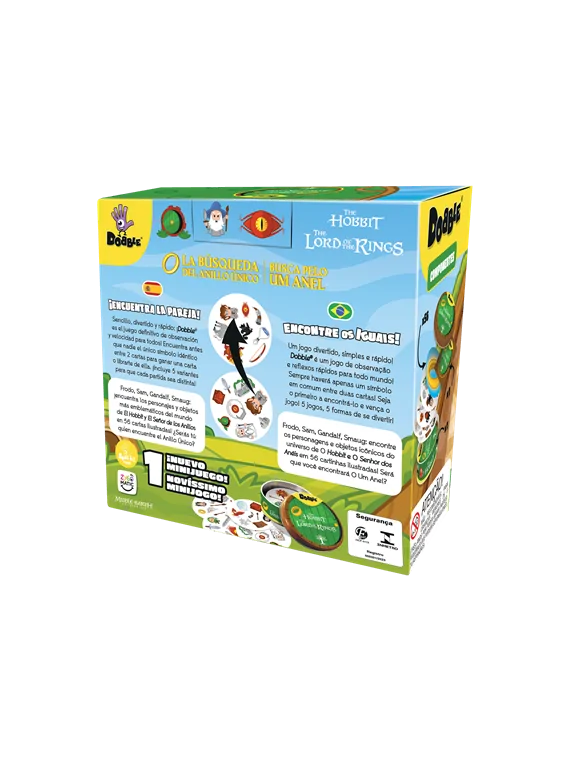 Compra Dobble The Lord of the Rings de Zygomatic al mejor precio (16,9