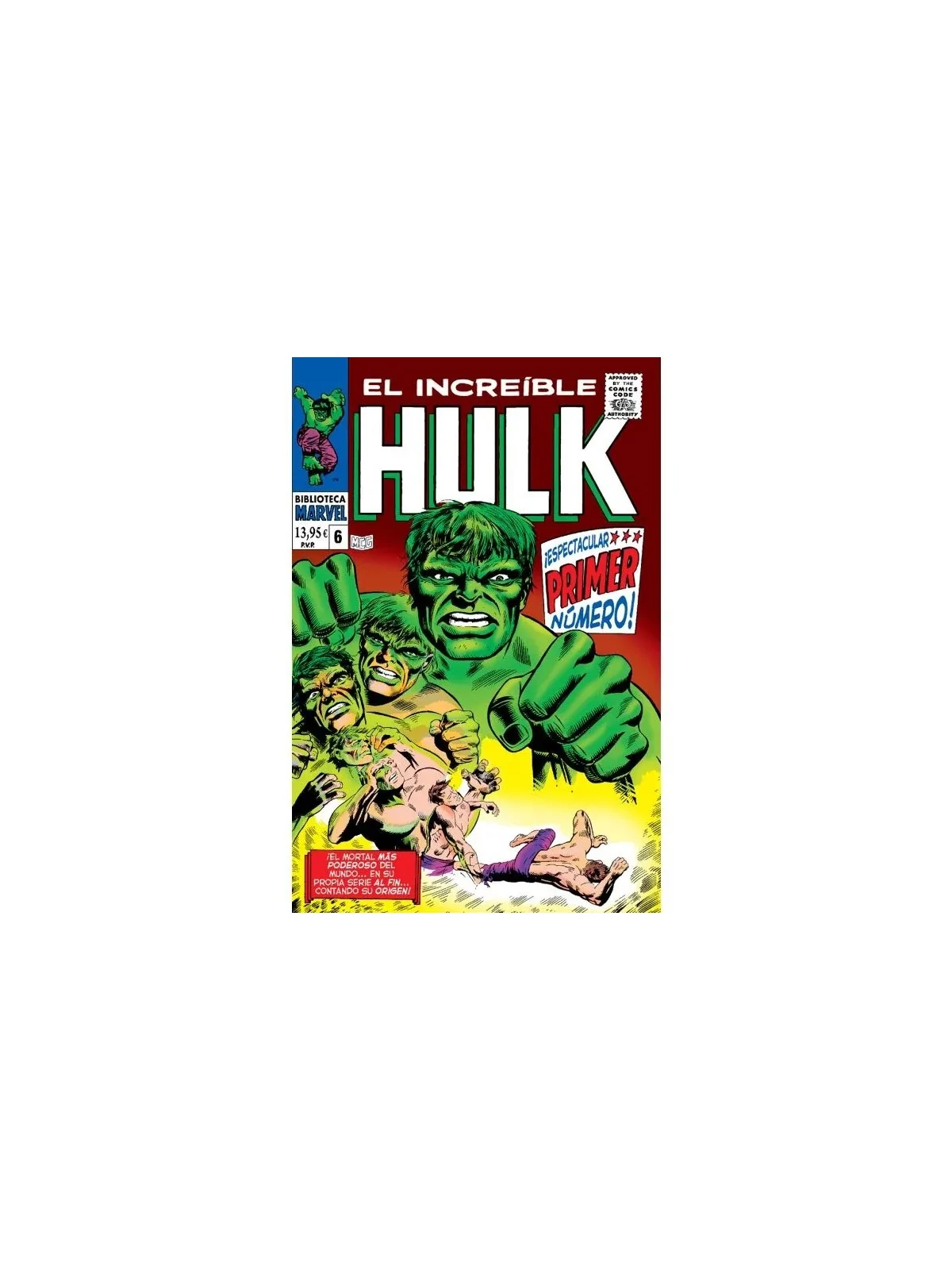 Compra Biblioteca Marvel 91 El Increíble Hulk 6 de Panini Comics al me