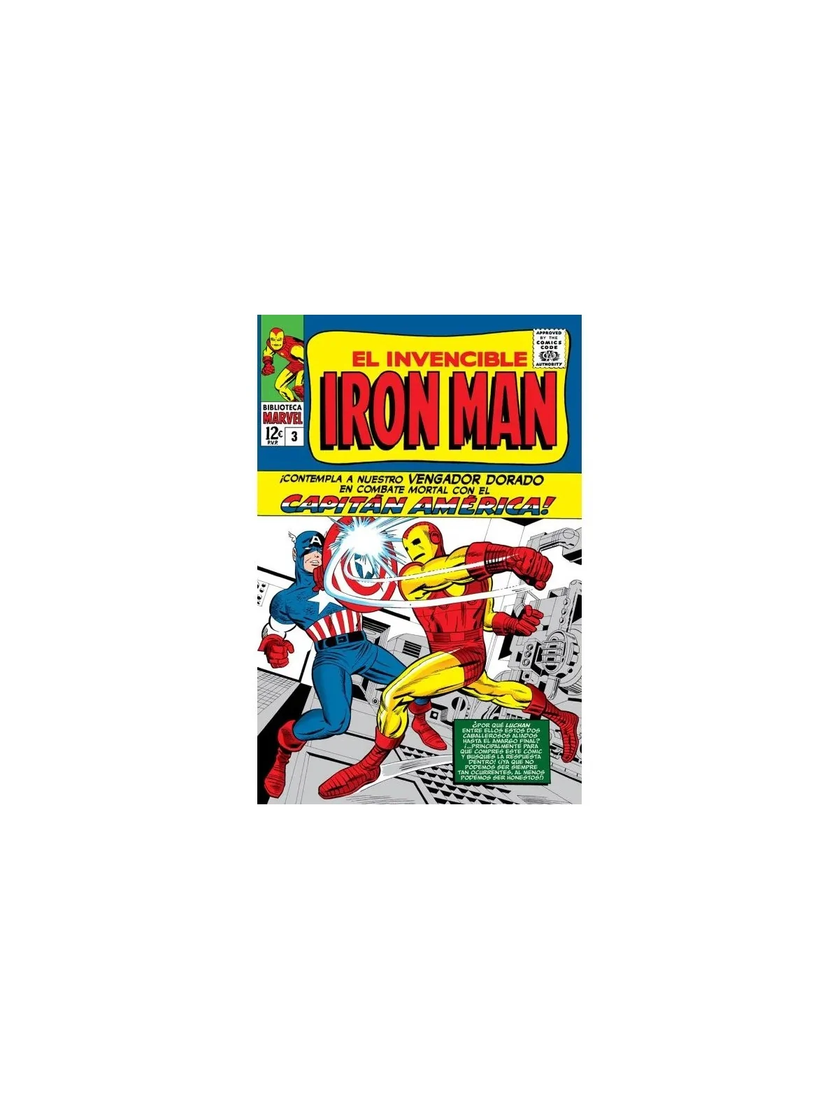 Compra Biblioteca Marvel 23 El Invencible Iron Man 3 de Panini Comics 