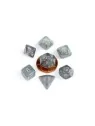 Compra FanRoll Mini Pack de Dados Stardust Gray with Silver Numbers de