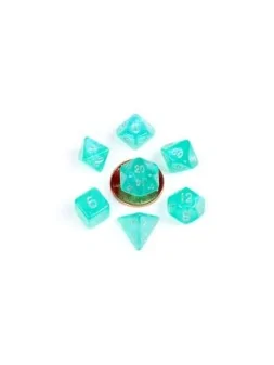 Compra FanRoll Mini Pack de Dados Stardust Turquoise de FanRoll al mej