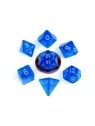 Compra FanRoll Mini Pack de Dados Stardust Blue with Silver Numbers de
