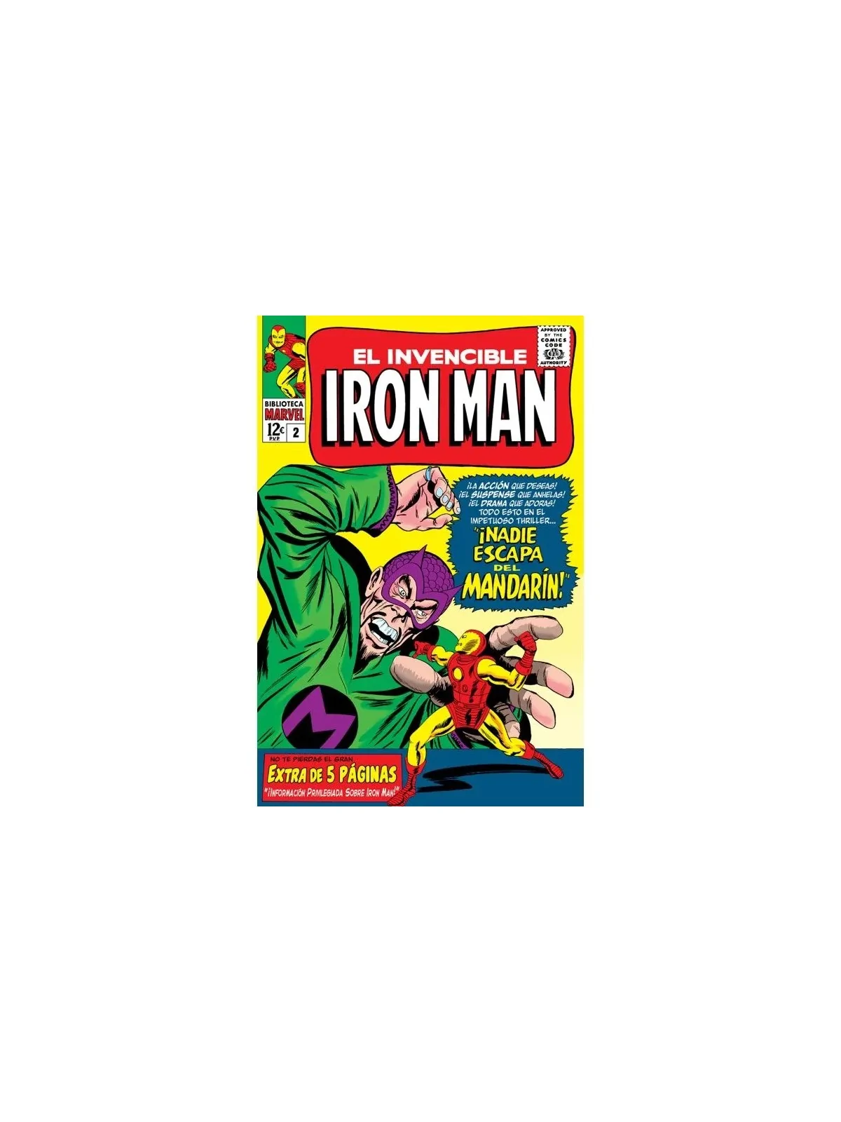 Compra Biblioteca Marvel 17 El Invencible Iron Man 2 de Panini Comics 