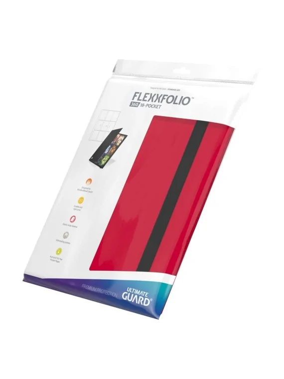 Compra Ultimate Guard Flexxfolio 360 (18 Pocket Rojo) de Ultimate Guar