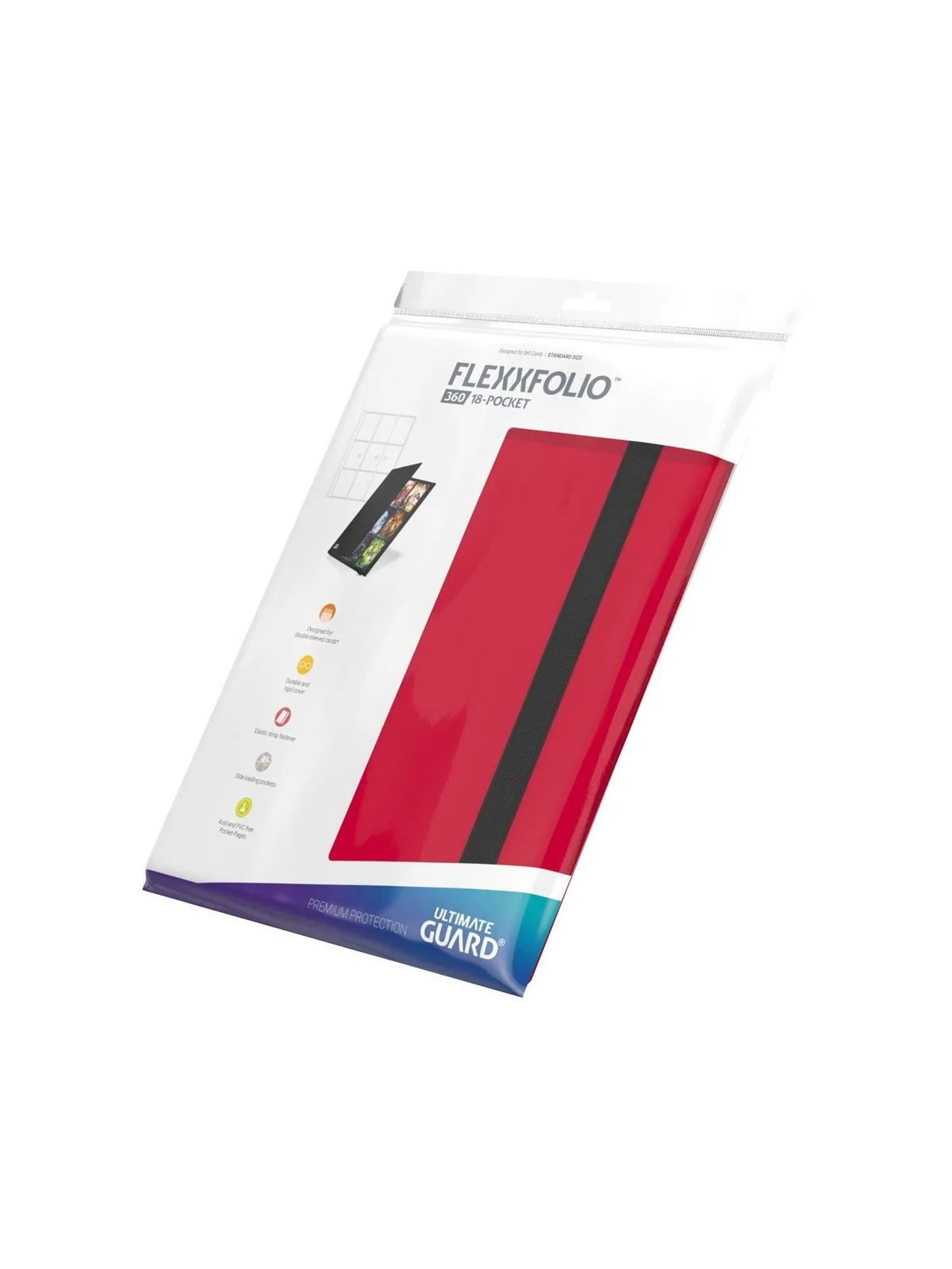 Compra Ultimate Guard Flexxfolio 360 (18 Pocket Rojo) de Ultimate Guar