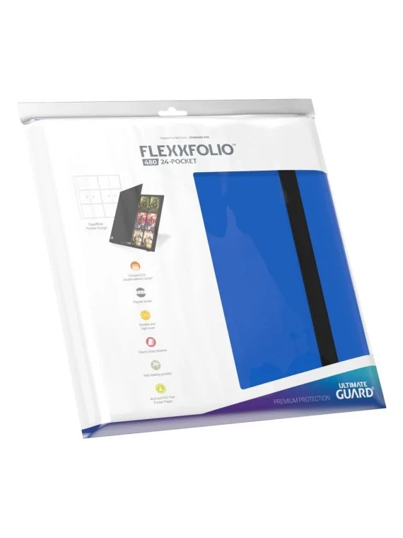 Compra Ultimate Guard Flexxfolio 480 (24 Pocket Quadrow Azul) de Ultim Compra Ultimate Guard Flexxfolio 480 (24 Pocket Quadrow Azul) de Ultim