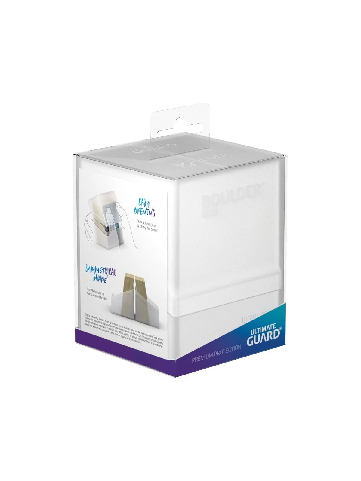 Compra Ultimate Guard Boulder Deck Case 100+ Tamaño Estándar Frosted d