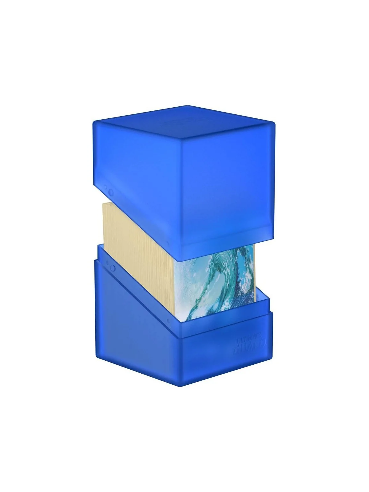 Compra Ultimate Guard Boulder Deck Case 100+ Tamaño Estándar Sapphire 