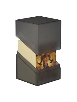 Compra Ultimate Guard Boulder Deck Case 100+ Tamaño Estándar Onyx de U