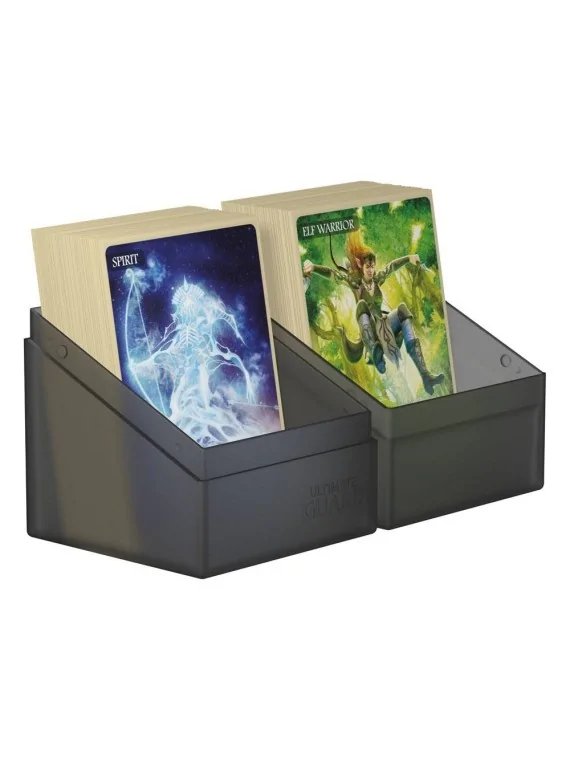 Compra Ultimate Guard Boulder Deck Case 100+ Tamaño Estándar Onyx de U