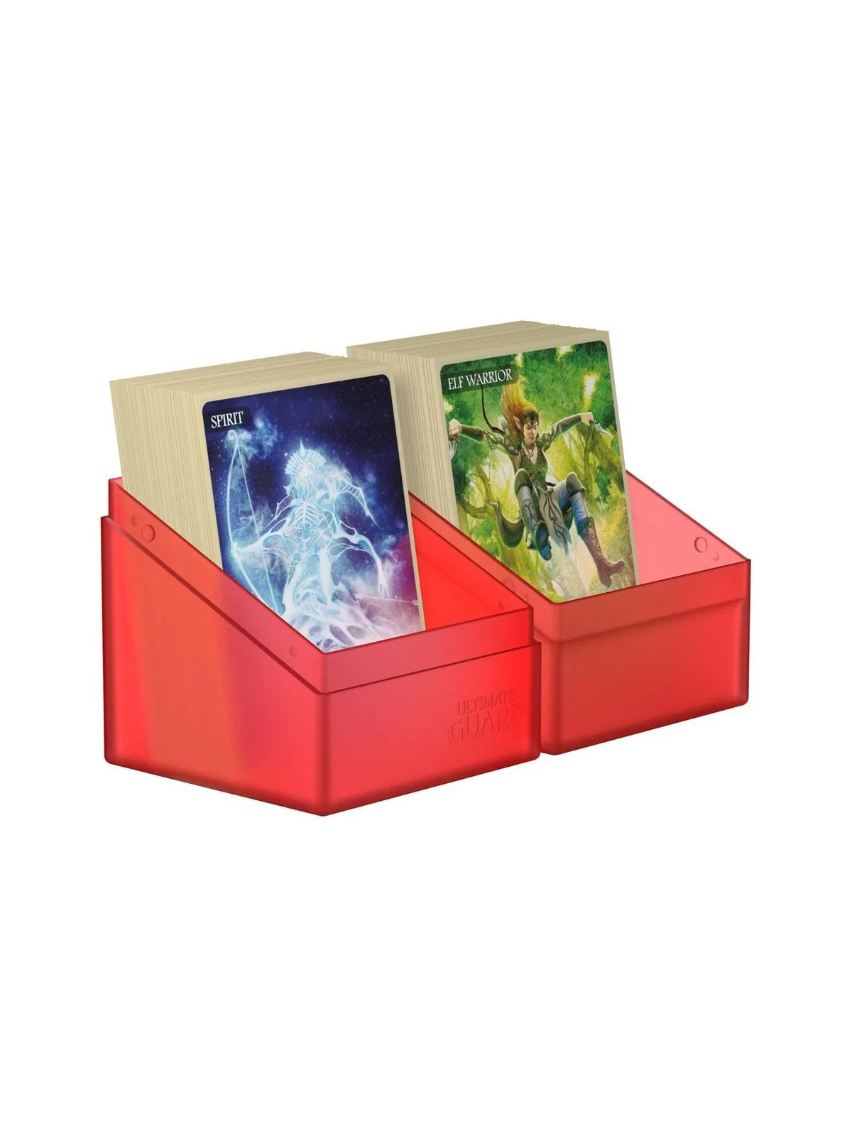 Compra Ultimate Guard Boulder Deck Case 100+ Tamaño Estándar Ruby de U