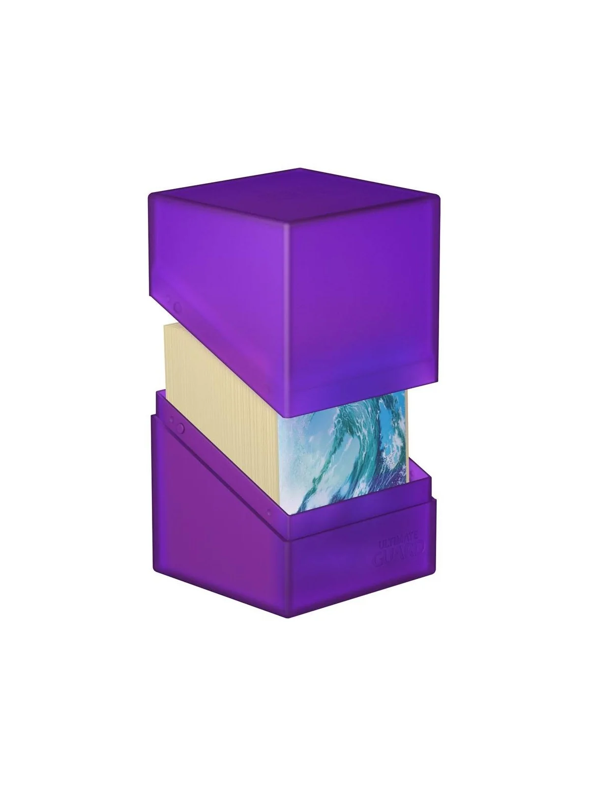 Compra Ultimate Guard Boulder Deck Case 100+ Tamaño Estándar Amethyst 