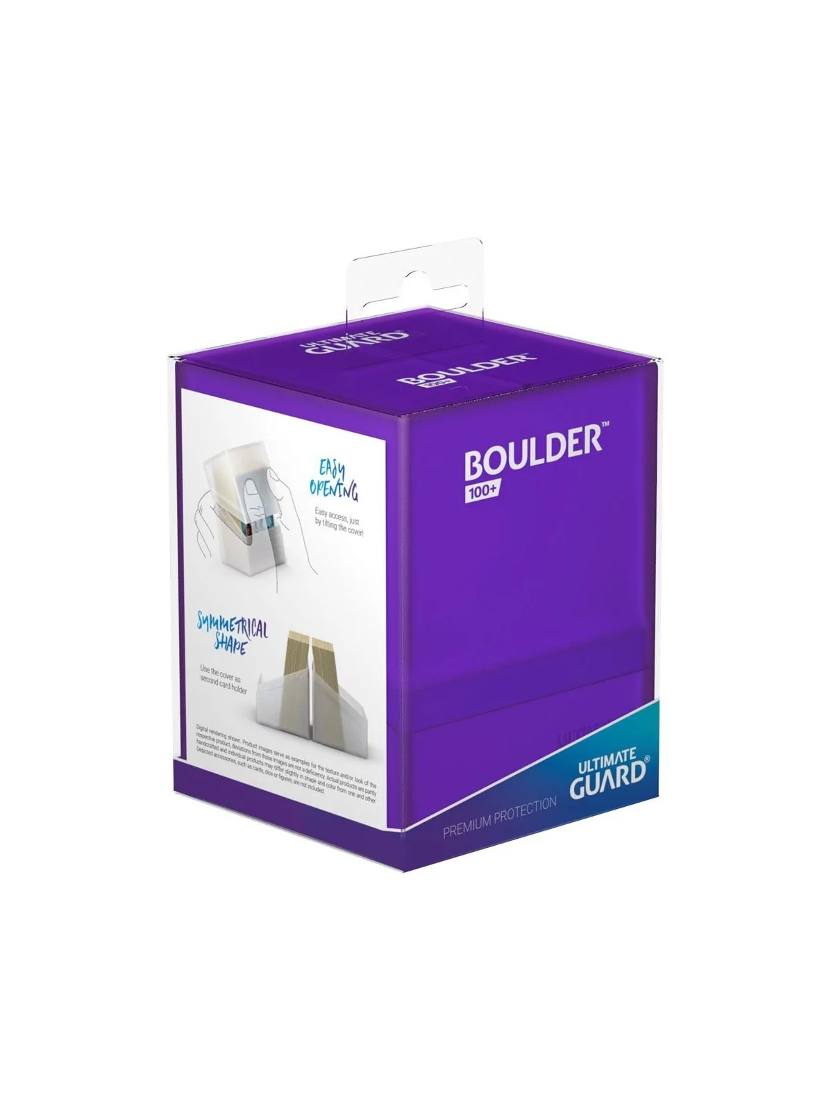 Compra Ultimate Guard Boulder Deck Case 100+ Tamaño Estándar Amethyst 