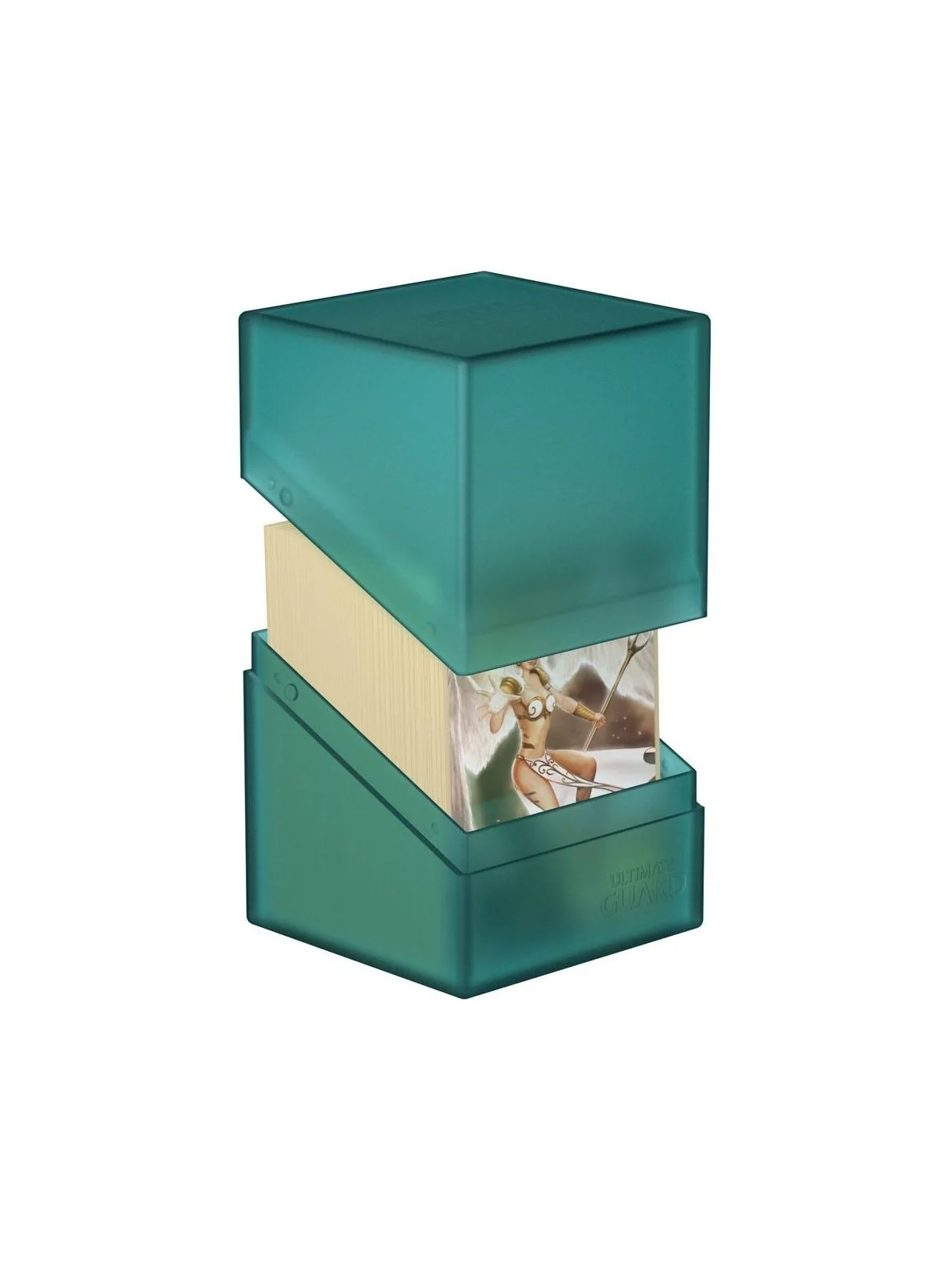 Compra Ultimate Guard Boulder Deck Case 100+ Tamaño Estándar Malachite