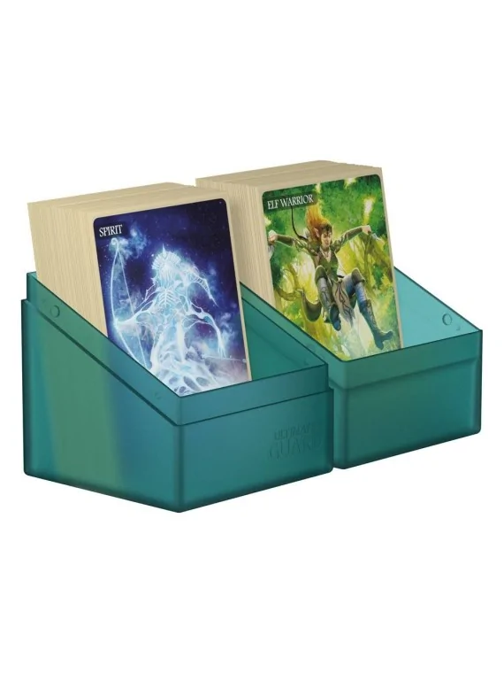 Compra Ultimate Guard Boulder Deck Case 100+ Tamaño Estándar Malachite