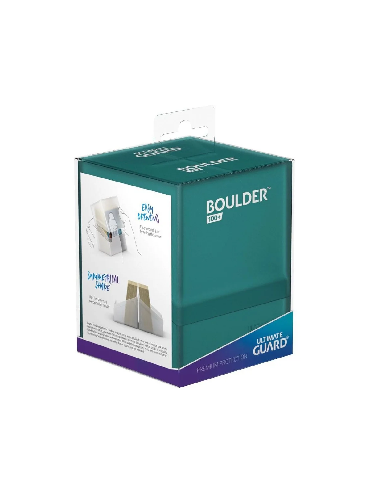 Compra Ultimate Guard Boulder Deck Case 100+ Tamaño Estándar Malachite
