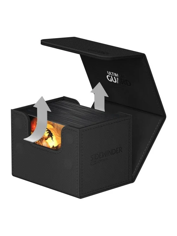 Compra Ultimate Guard Sidewinder 100+ XenoSkin Monocolor Negro de Ulti Compra Ultimate Guard Sidewinder 100+ XenoSkin Monocolor Negro de Ulti
