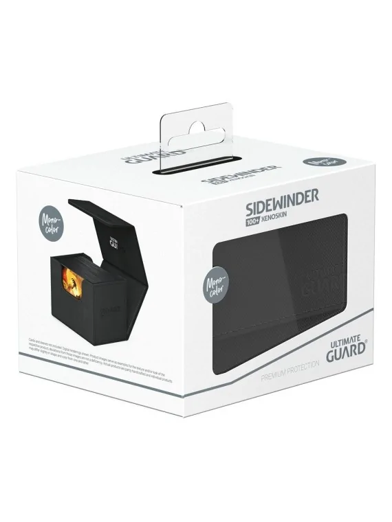 Compra Ultimate Guard Sidewinder 100+ XenoSkin Monocolor Negro de Ulti Compra Ultimate Guard Sidewinder 100+ XenoSkin Monocolor Negro de Ulti