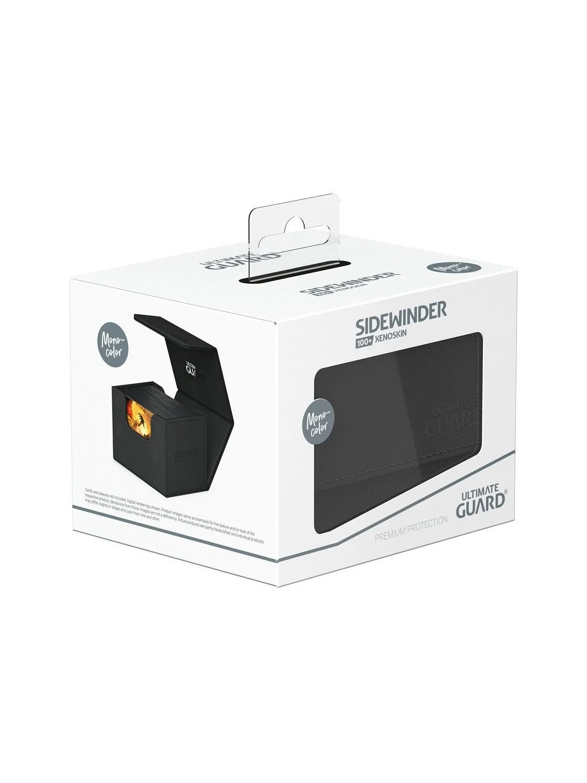 Compra Ultimate Guard Sidewinder 100+ XenoSkin Monocolor Negro de Ulti