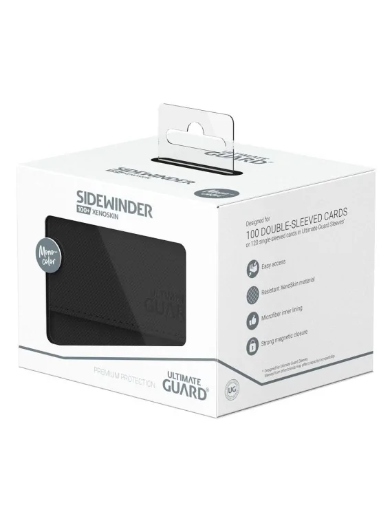 Compra Ultimate Guard Sidewinder 100+ XenoSkin Monocolor Negro de Ulti Compra Ultimate Guard Sidewinder 100+ XenoSkin Monocolor Negro de Ulti