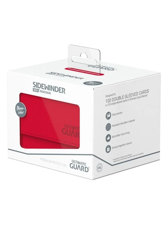 Compra Ultimate Guard Sidewinder 100+ XenoSkin Monocolor Rojo de Ultim Compra Ultimate Guard Sidewinder 100+ XenoSkin Monocolor Rojo de Ultim