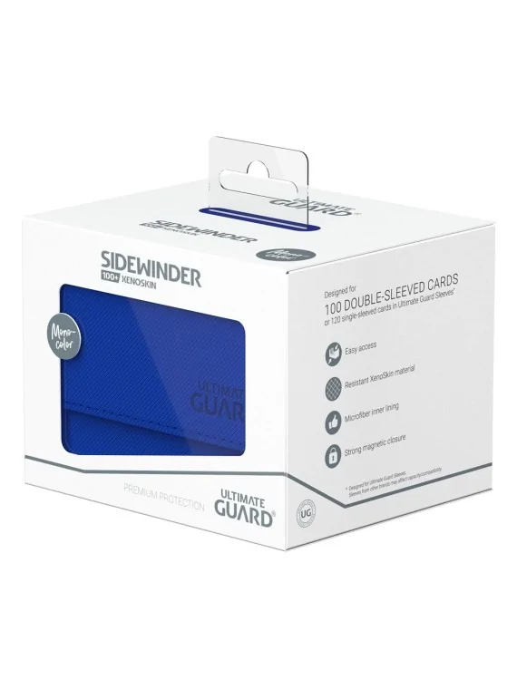 Compra Ultimate Guard Sidewinder 100+ XenoSkin Monocolor Azul de Ultim Compra Ultimate Guard Sidewinder 100+ XenoSkin Monocolor Azul de Ultim