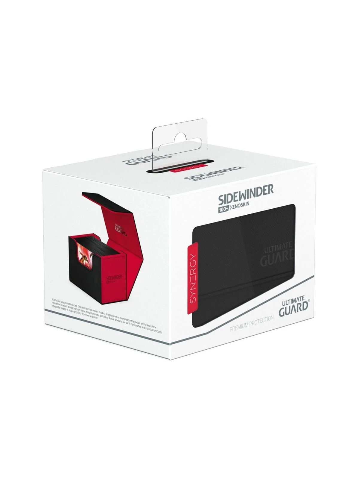 Compra Ultimate Guard Sidewinder 100+ XenoSkin SYNERGY Negro/Rojo de U