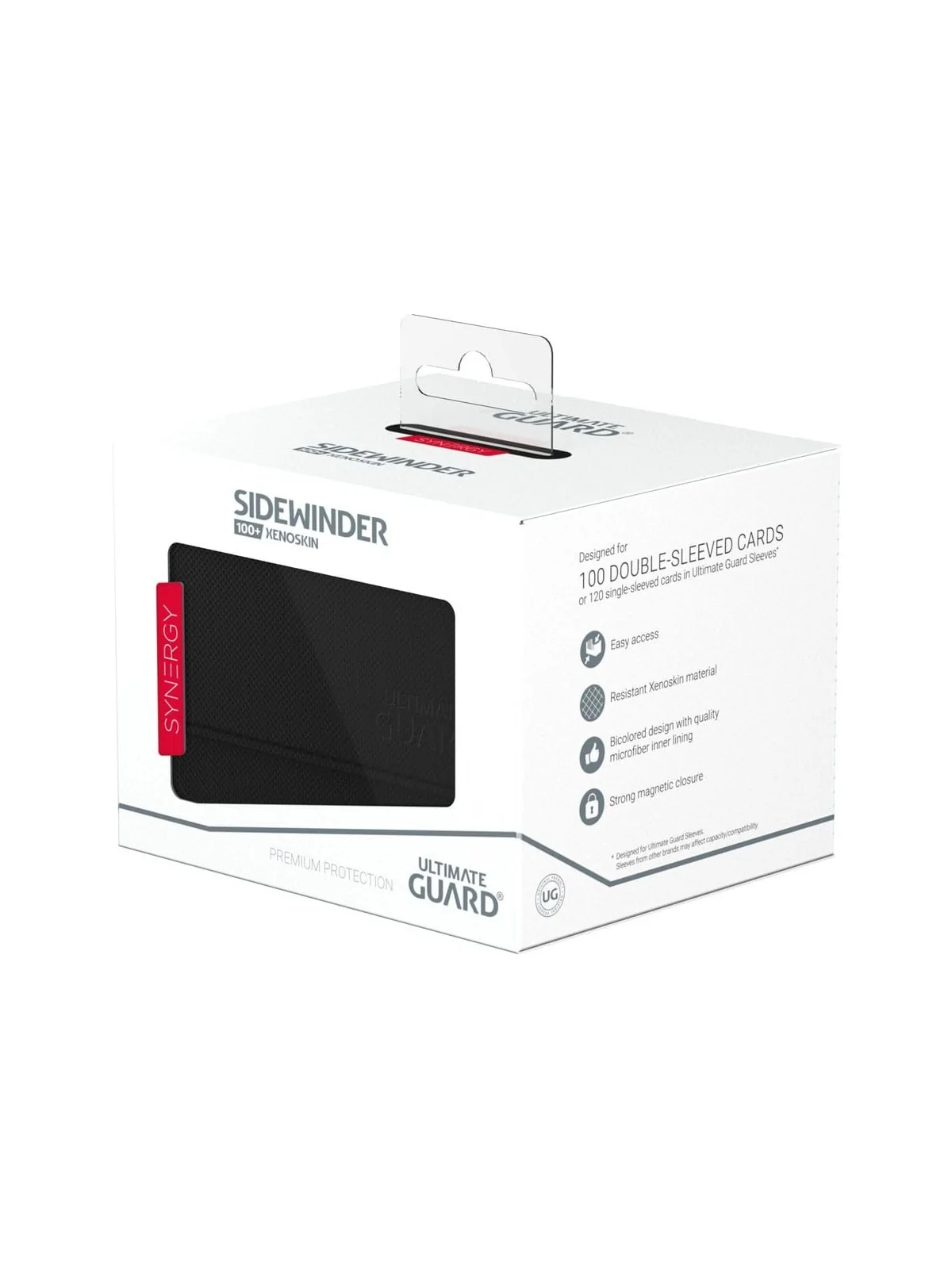 Compra Ultimate Guard Sidewinder 100+ XenoSkin SYNERGY Negro/Rojo de U