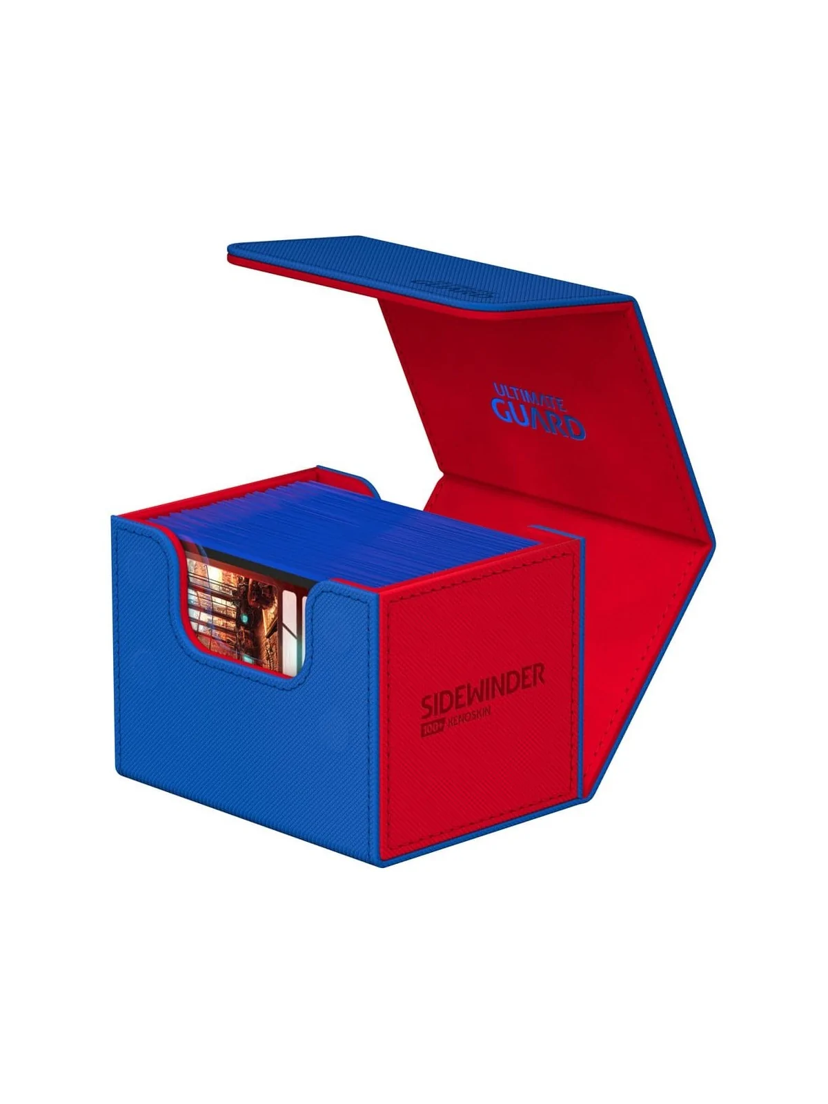 Compra Ultimate Guard Sidewinder 100+ XenoSkin SYNERGY Azul/Rojo de Ul