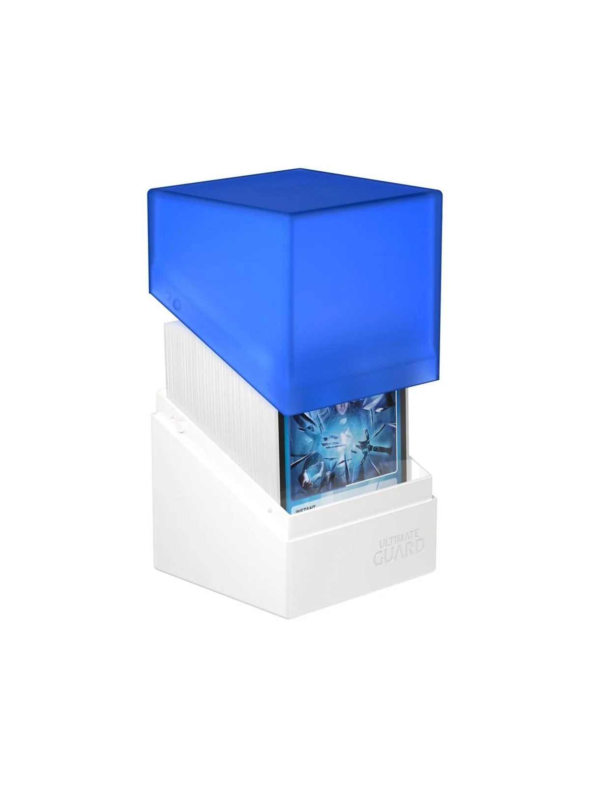 Compra Ultimate Guard Boulder Deck Case 100+ SYNERGY Azul/Blanco de Ul