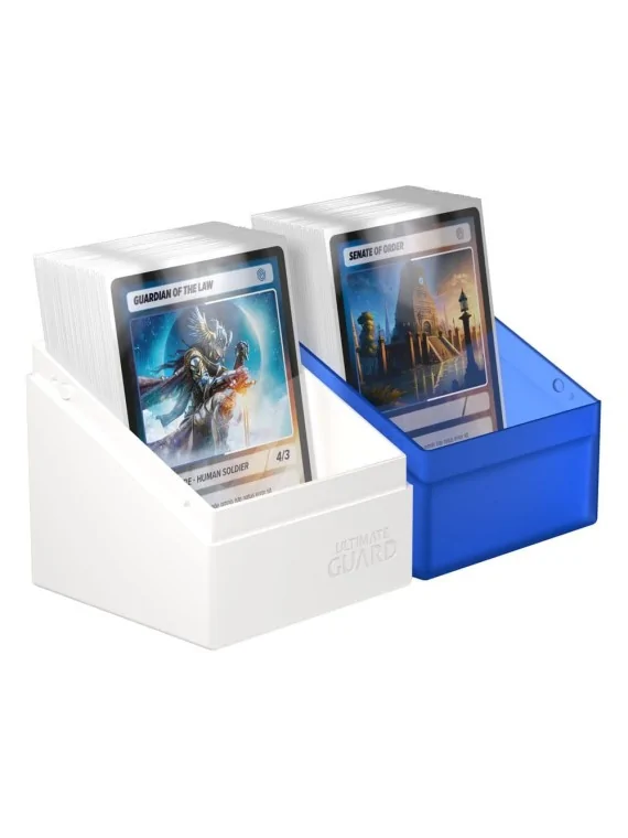 Compra Ultimate Guard Boulder Deck Case 100+ SYNERGY Azul/Blanco de Ul