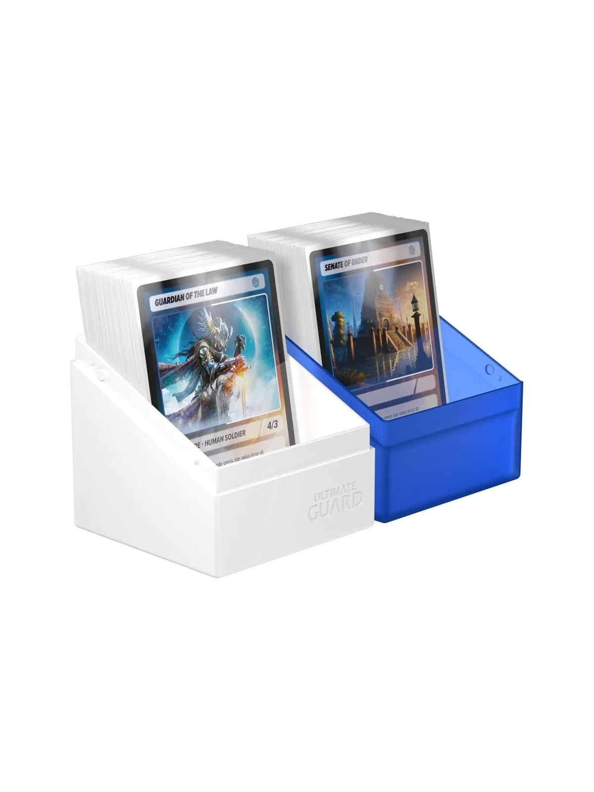 Compra Ultimate Guard Boulder Deck Case 100+ SYNERGY Azul/Blanco de Ul
