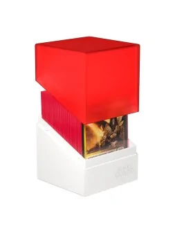 Compra Ultimate Guard Boulder Deck Case 100+ SYNERGY Rojo/Blanco de Ul