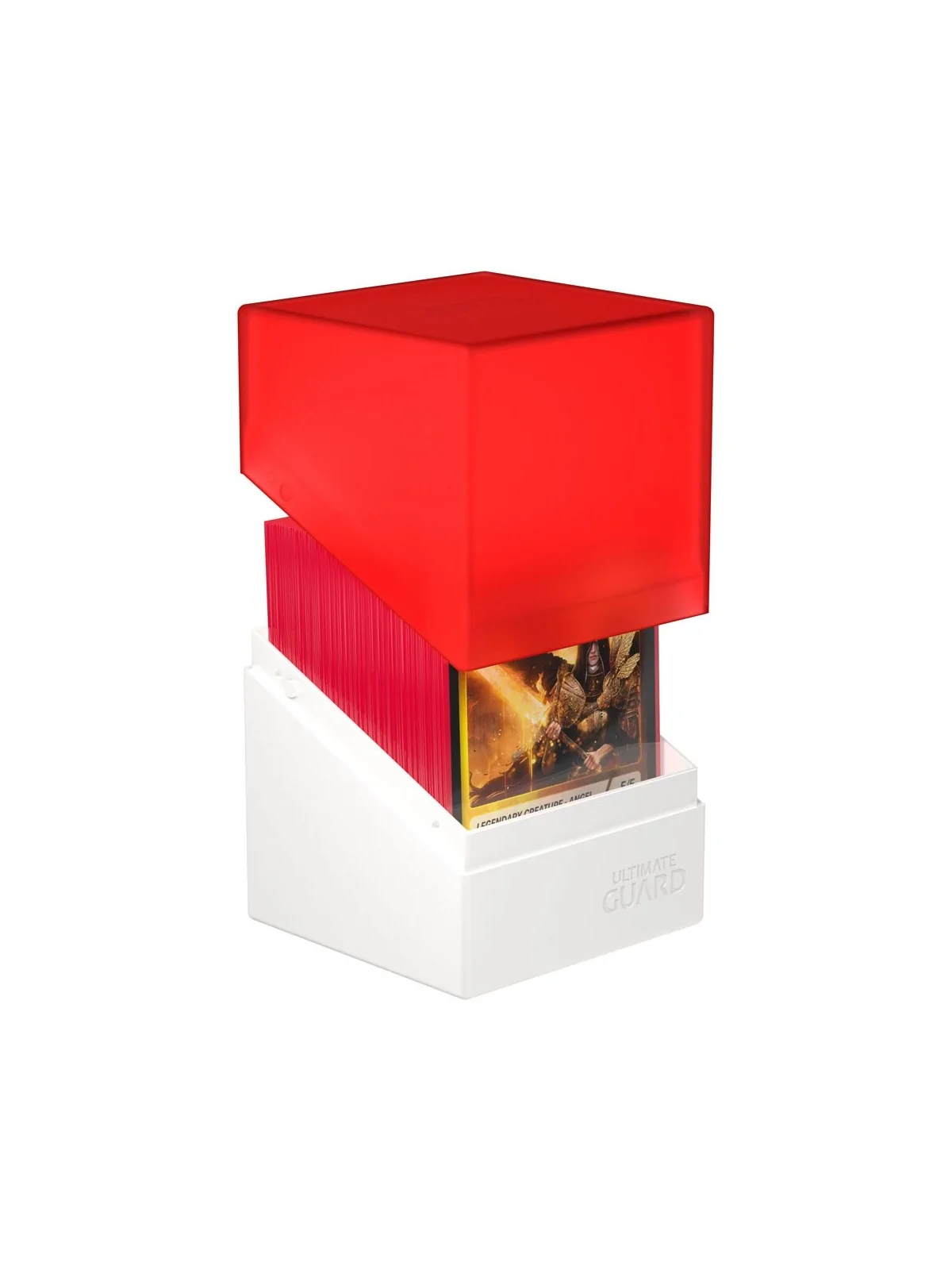 Compra Ultimate Guard Boulder Deck Case 100+ SYNERGY Rojo/Blanco de Ul