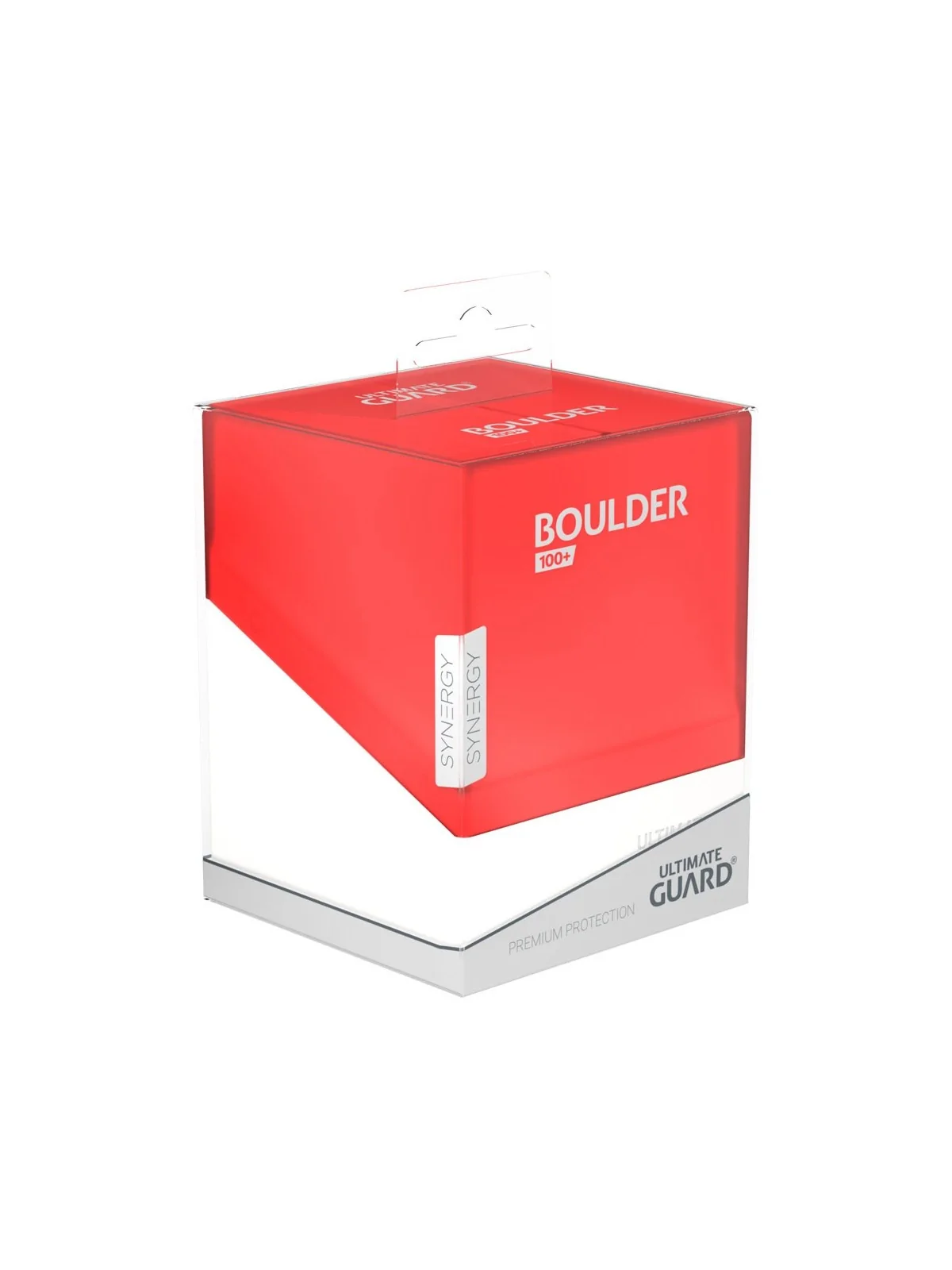 Compra Ultimate Guard Boulder Deck Case 100+ SYNERGY Rojo/Blanco de Ul
