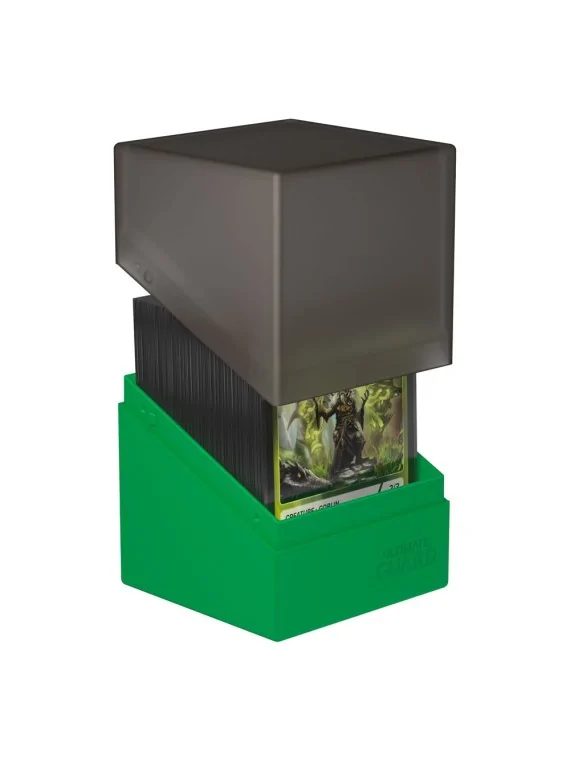 Compra Ultimate Guard Boulder Deck Case 100+ SYNERGY Negro/Verde de Ul