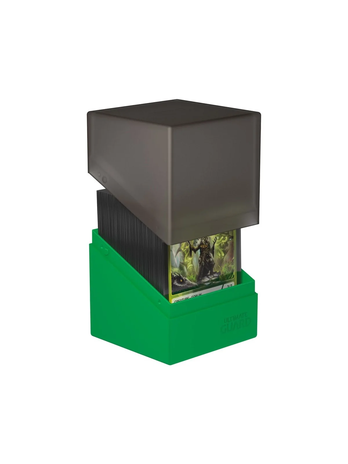 Compra Ultimate Guard Boulder Deck Case 100+ SYNERGY Negro/Verde de Ul