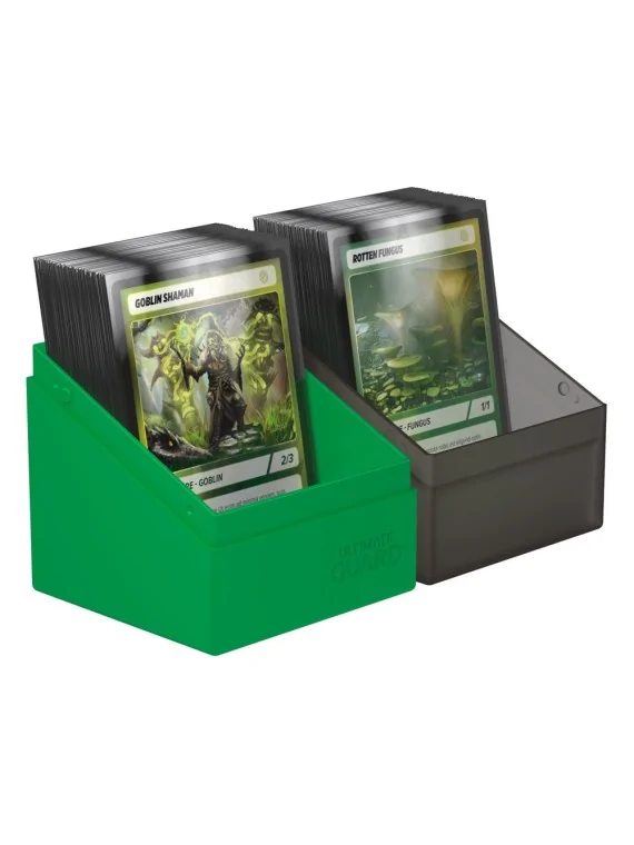 Compra Ultimate Guard Boulder Deck Case 100+ SYNERGY Negro/Verde de Ul