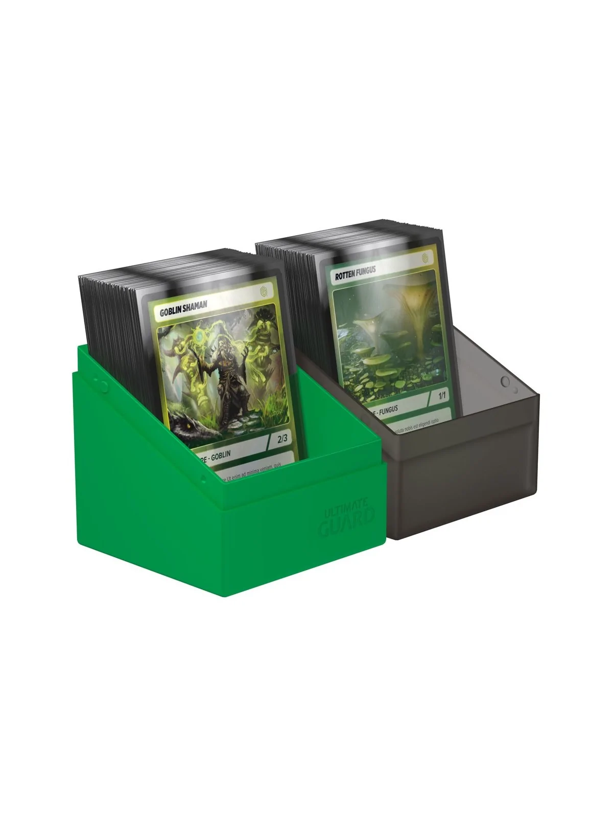 Compra Ultimate Guard Boulder Deck Case 100+ SYNERGY Negro/Verde de Ul