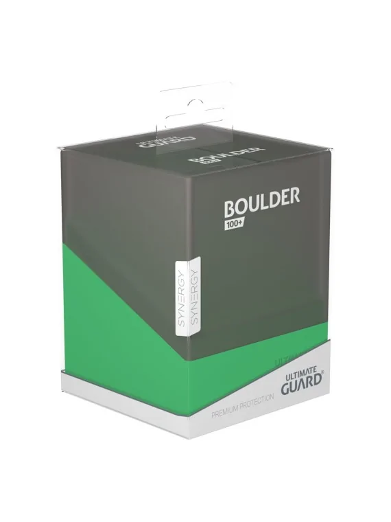 Compra Ultimate Guard Boulder Deck Case 100+ SYNERGY Negro/Verde de Ul