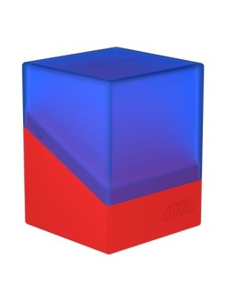 Ultimate Guard Boulder Deck Case 100+ SYNERGY Azul/Rojo de Ultimate Guard en Cajas para Cartas | La Cueva Roja